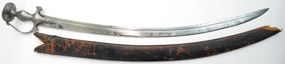 Lot 367: AN INDIAN TULWAR SWORD