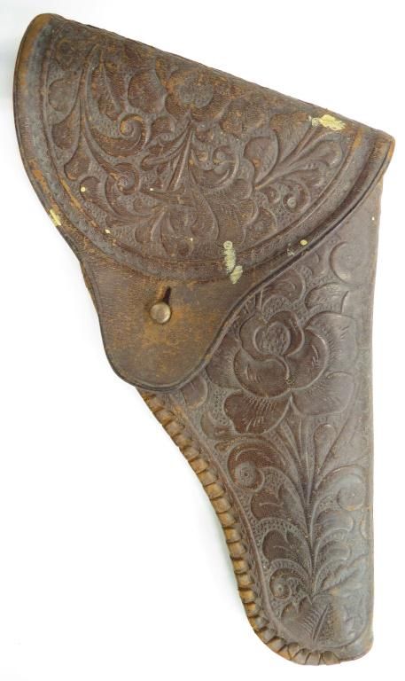 Lot 380: AN AMERICAN WEST FLAP HOLSTER