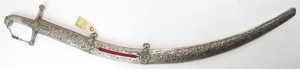 Lot 201: A FINE GREEK SABER OF LORD BYRON