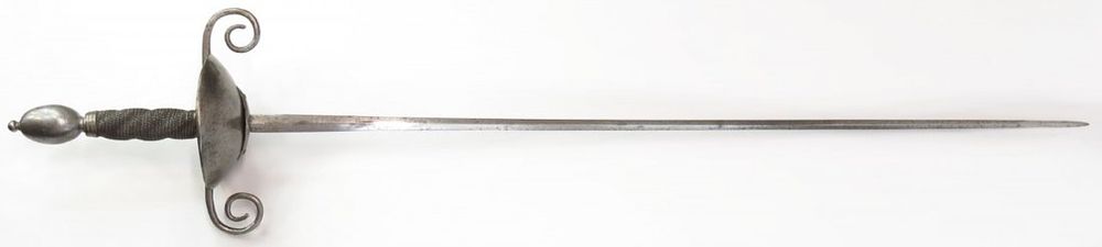 Lot 240: A SCANDINAVIAN CUPHILT RAPIER