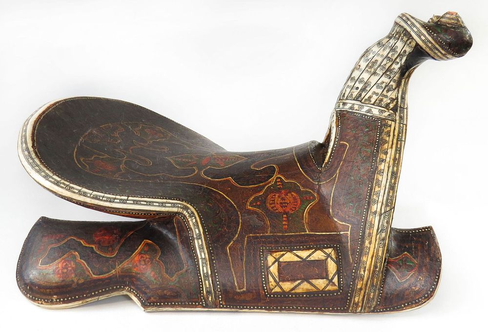 Lot 249: A FINE AND RARE BUKHARA SADDLE