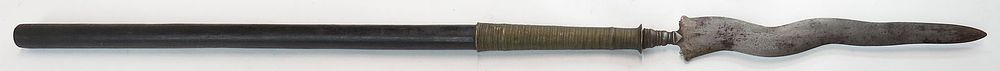 Lot 323: A JAVANESE TOMBAK SPEAR