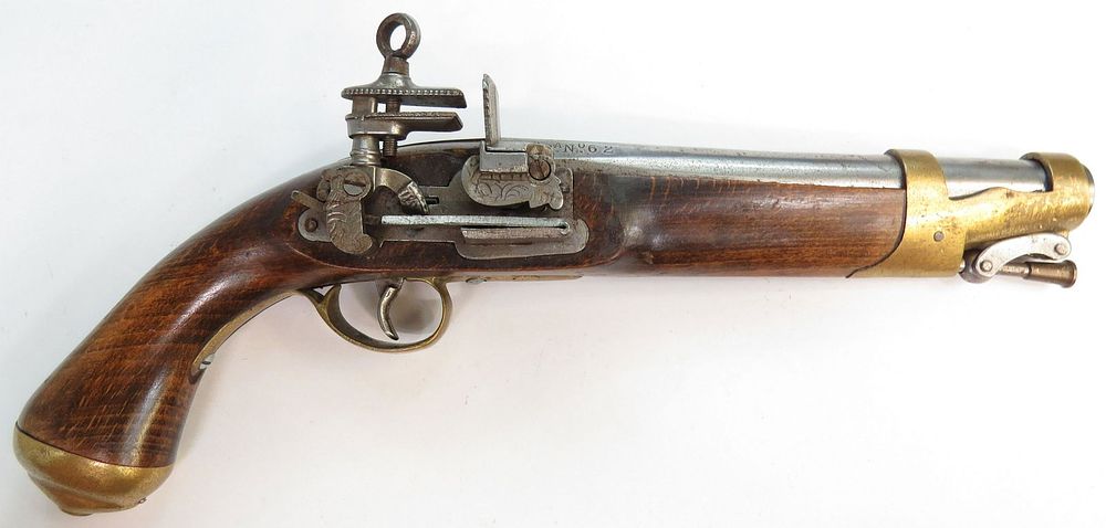 Lot 354: A REPLICA SPANISH MIQUELET PISTOL