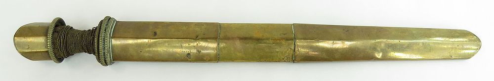 Lot 176: A RARE TIBETAN DAGGER