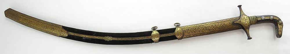 Lot 258: A FINE OTTOMAN PRESENTATION SHAMSHIR SWORD