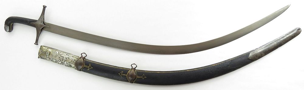 Lot 272: A PERSIAN SHAMSHIR SWORD