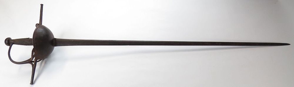 Lot 288: A RARE SPANISH COLONIAL RAPIER
