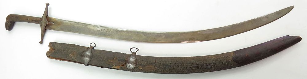 Lot 289: AN AFGHAN SHAMSHIR SWORD