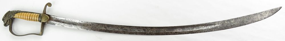 Lot 322: AN AMERICAN OFFICERS 1840 SABER