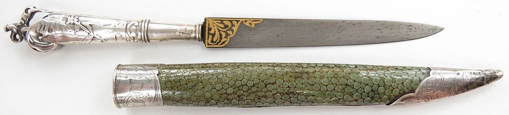 Lot 433: A RARE EASTERN EUROPEAN DAGGER