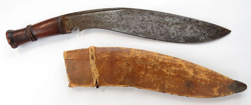 Lot 496: A NEPALESE KUKRIE DAGGER