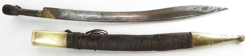 Lot 499: AN OTTOMAN YATAGHAN SWORD