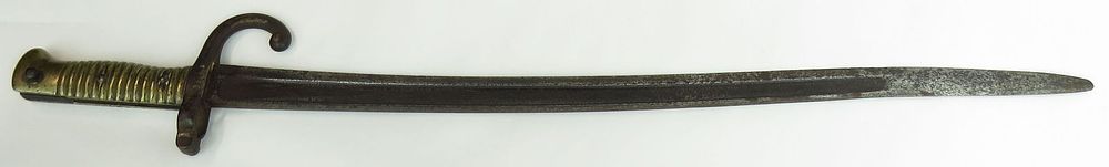 Lot 558: A FRENCH M 1866 CHASSEPOT BAYONET