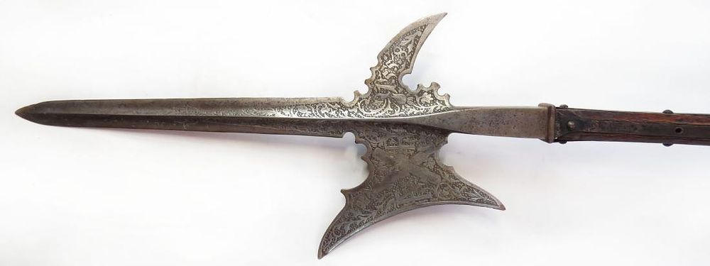 Lot 344: A HALBERD OF FERDINAND I, HOLY ROMAN EMPEROR