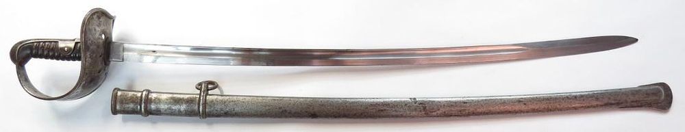 Lot 383: AN M 1867 SWISS CAVALRY SABER