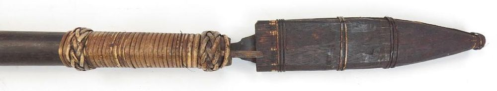 Lot 450: A DAYAK SUMPITAN BLOWGUN