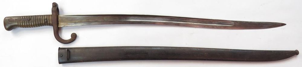 Lot 601: An M 1866 CHASSEPOT BAYONET