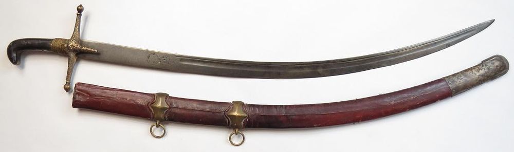 Lot 275: AN OTTOMAN SHAMSHIR SWORD