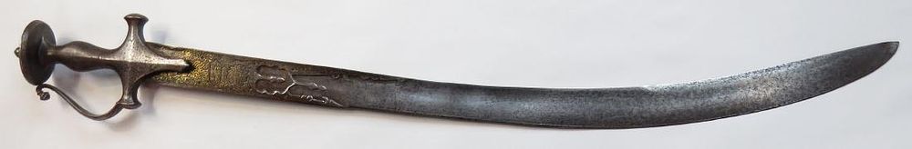 Lot 361: AN INDIAN TEGHA SWORD