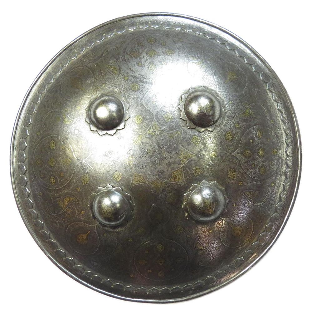 Lot 445: A NORTH INDIAN DHAL SHIELD