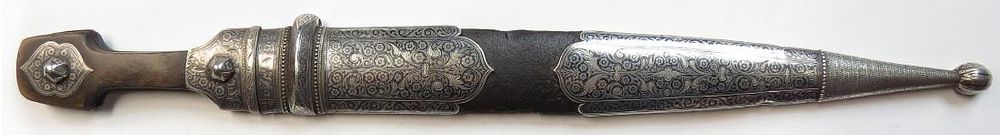 Lot 505: AN IMPERIAL RUSSIAN KINDJAL DAGGER