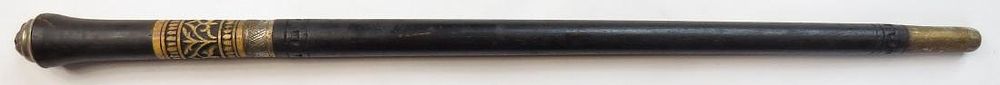 Lot 574: A CONTINENTAL SWAGGER STICK