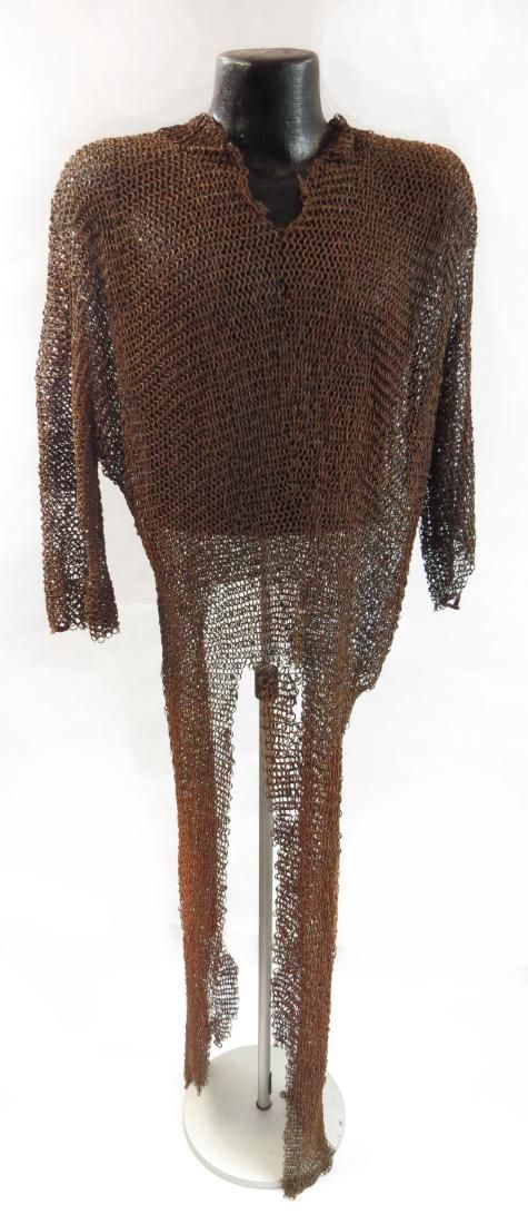 Lot 176: A RARE PERSIAN MAIL COAT