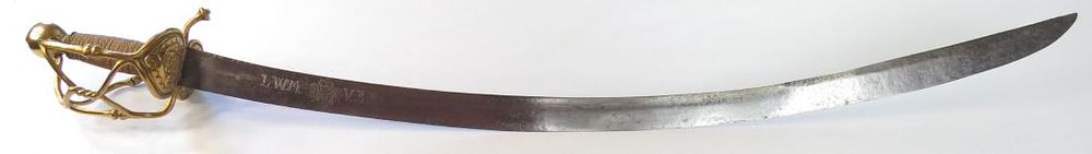 Lot 177: A RARE LOUIS OF BADEN BADEN OFFICERS CAVALRY SABER