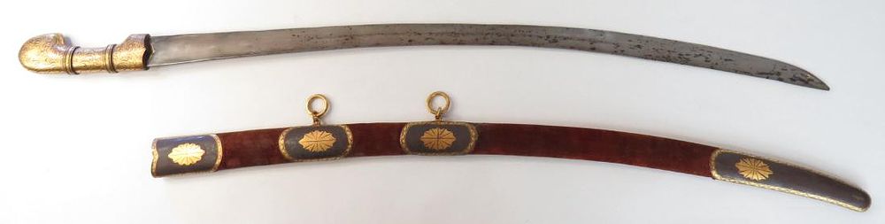 Lot 221: AN OTTOMAN SHASHKA SABER