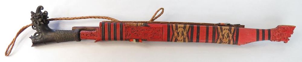 Lot 278: A DAYAK JIMPUL SWORD