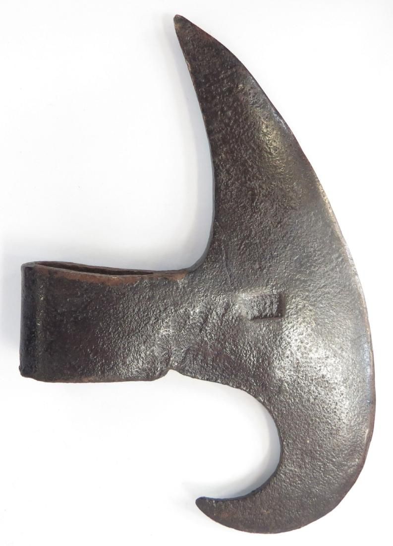 Lot 308: A MEDIEVAL FRENCH HALBERD HEAD