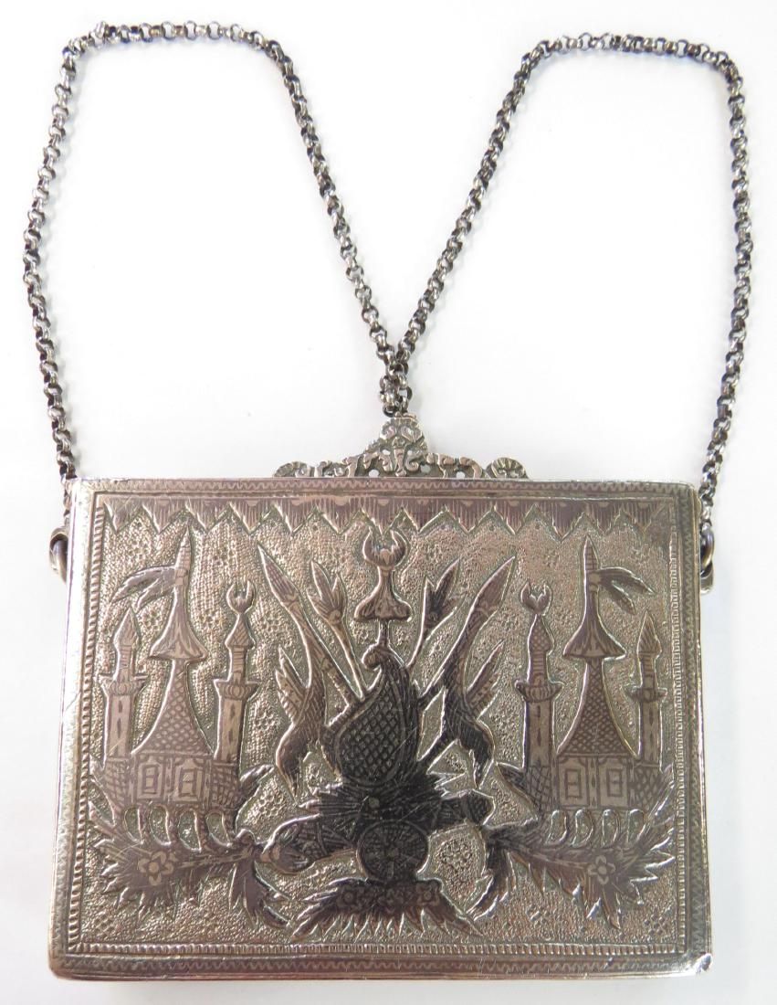 Lot 313: A FINE GREEK SILVER CARTRIDGE CASE