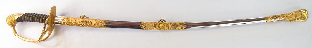 Lot 336: A FINE KNIGHTS OF COLUMBUS SABER SWORD