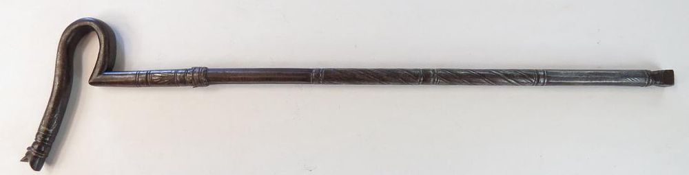 Lot 376: AN INDIAN FAKIR’S CRUTCH
