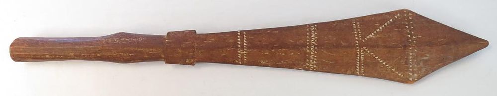 Lot 410: A SAMOAN WARCLUB