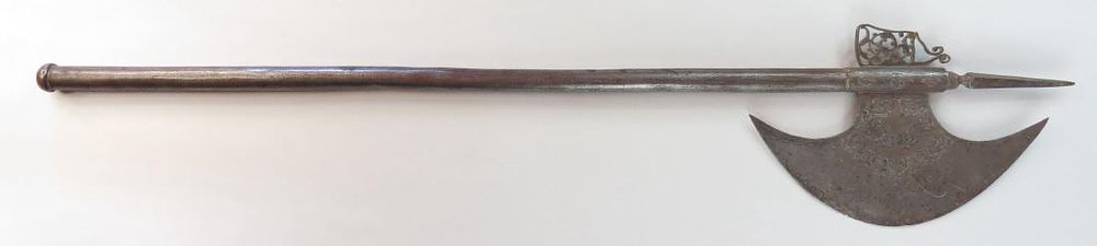 Lot 411: A PERSIAN BATTLEAXE