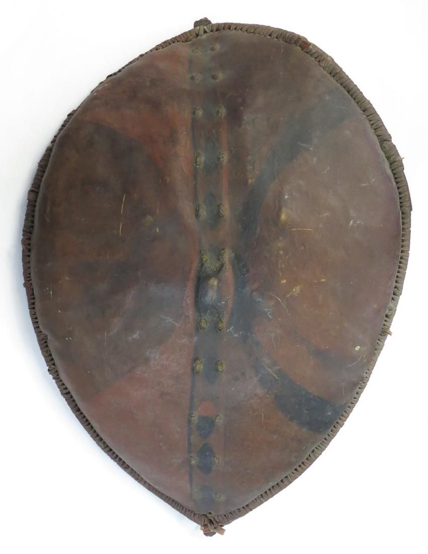 Lot 445: A RARE MAASAI SHIELD