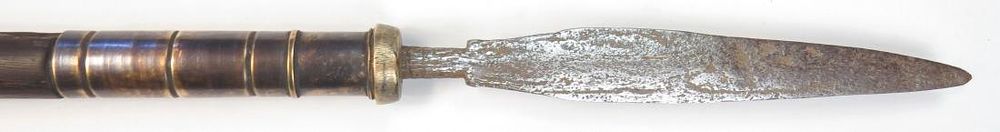 Lot 468: A RARE DAYAK SPEAR