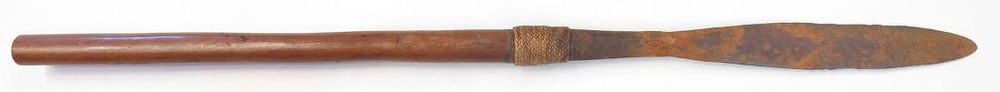 Lot 473: AN IGOROT FIGHTING SPEARHEAD