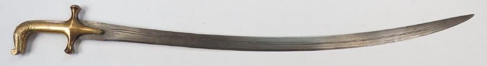 Lot 188: A SOUTH INDIAN SHAMSHIR SWORD