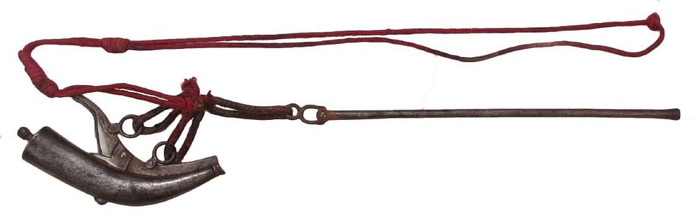 Lot 223: AN OTTOMAN PRIMING FLASK & RAMROD