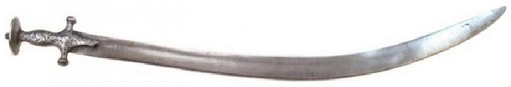 Lot 226: A RARE PRESENTATION INDIAN TULWAR SWORD