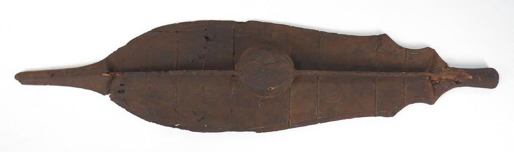 Lot 230: A RARE NIAS SHIELD