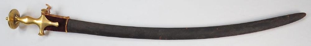 Lot 262: AN INDIAN TULWAR SWORD
