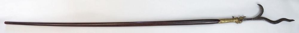 Lot 397: A CHINESE JI POLEARM
