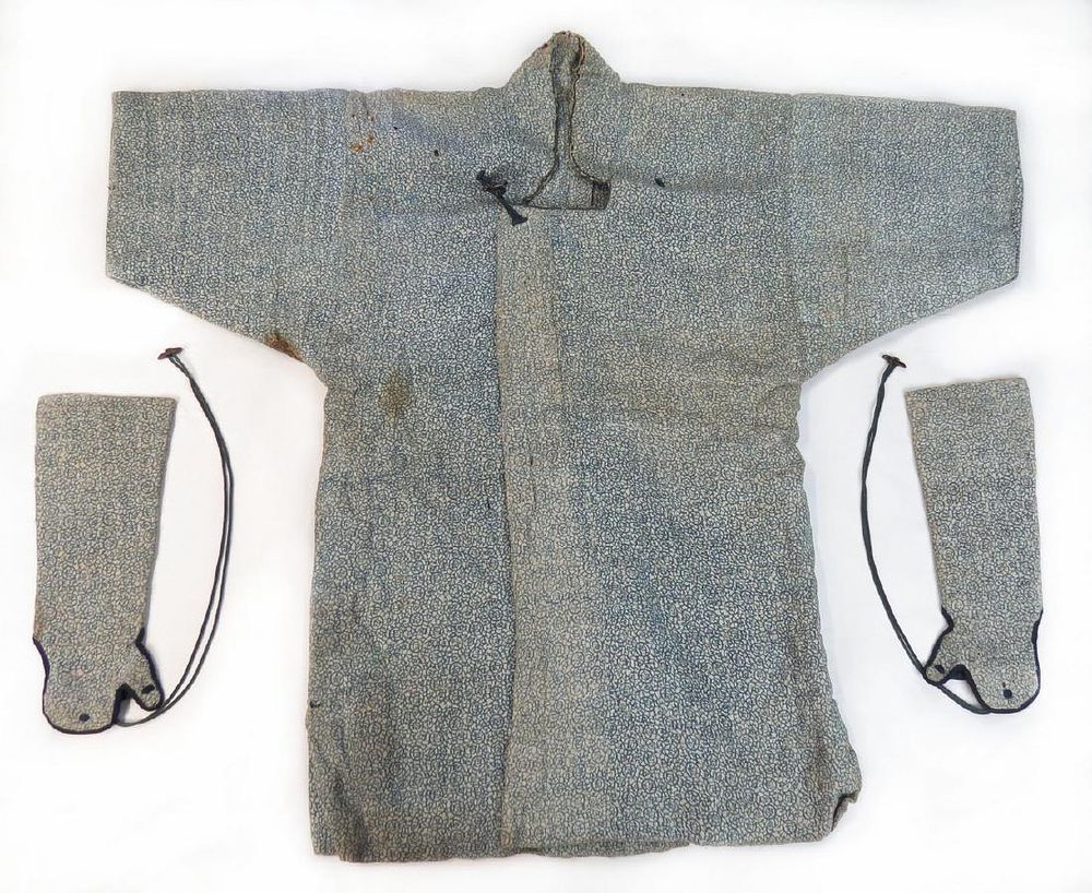 Lot 406: A JAPANESE KUSARI KATABIRA CONCEALED ARMOR