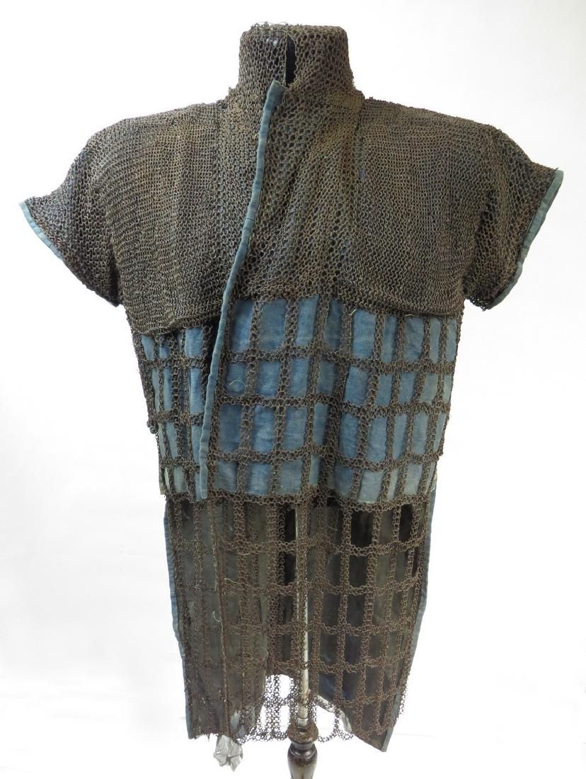 Lot 409: A JAPANESE KUSARI KATABIRA MAIL ARMOR