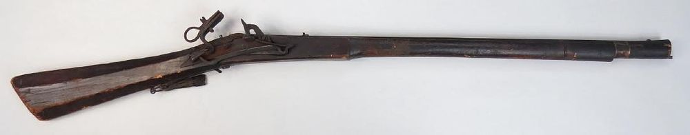 Lot 448: A RARE RUSSIAN SNAPLOCK RIFLE