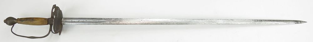 Lot 174: A RARE TRANSITIONAL RAPIER