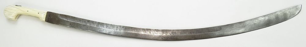 Lot 184: A CAUCASIAN SHASHKA SABER SWORD